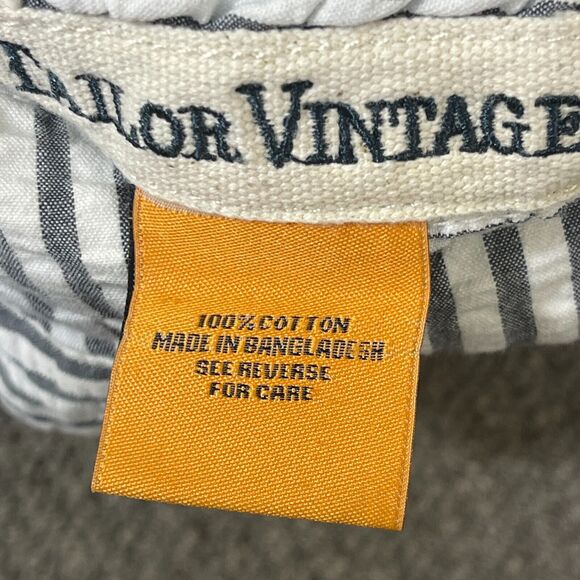 Reversible Tailor Vintage Shorts Mens Size 38 Floral Striped Tropical Hawaiian - Picture 14 of 16